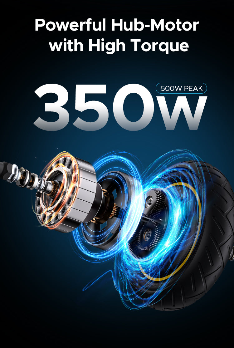 ENGWE Y10 Electric Scooter 350W - Pedal Go