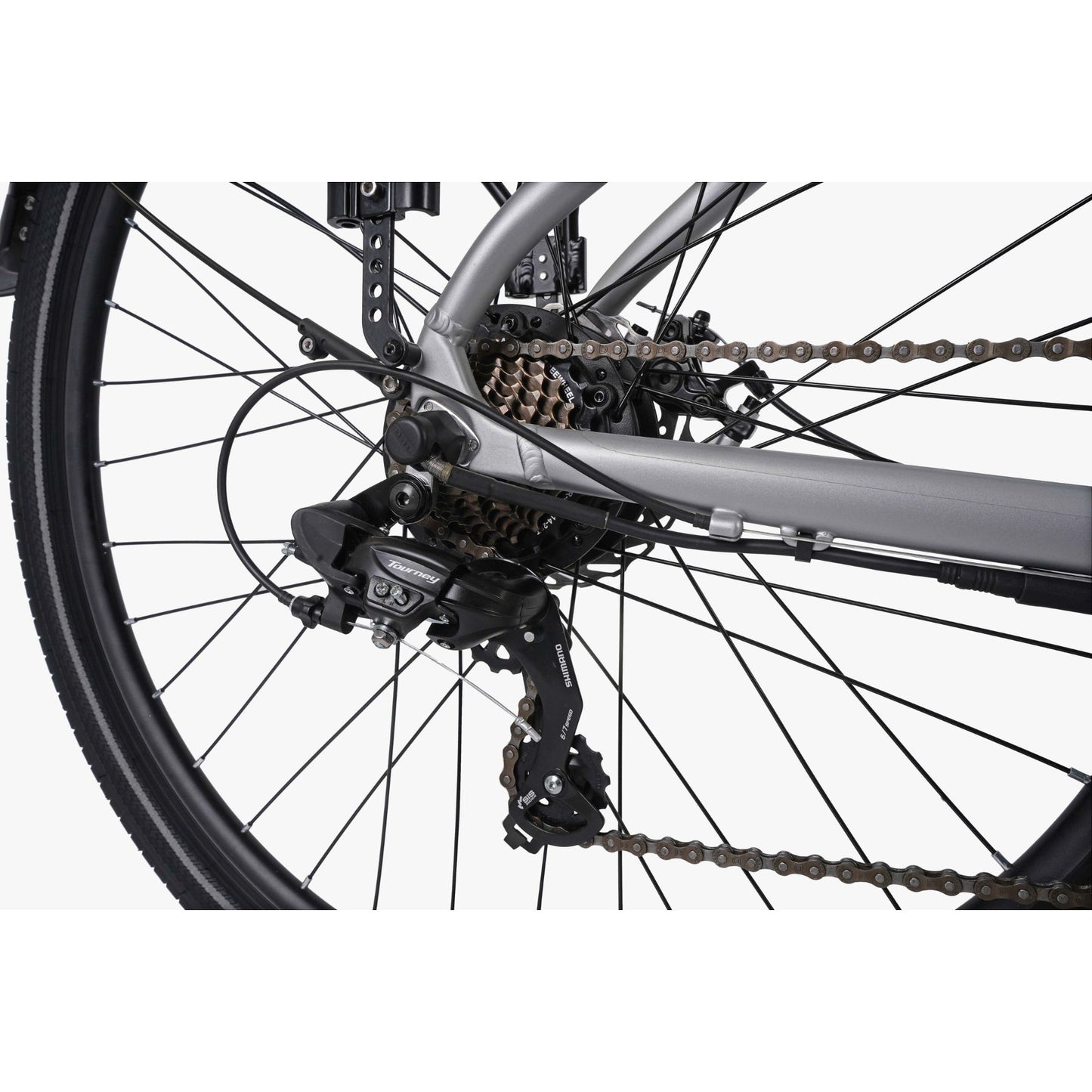 Falcon Horizon Cross Bar Electric Hybrid Bike