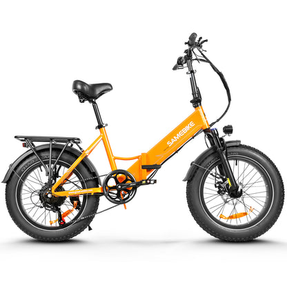 Samebike LOTDM200-II Step-through Folding Bike - Pedal Go