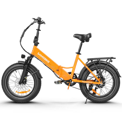 Samebike LOTDM200-II Step-through Folding Bike - Pedal Go
