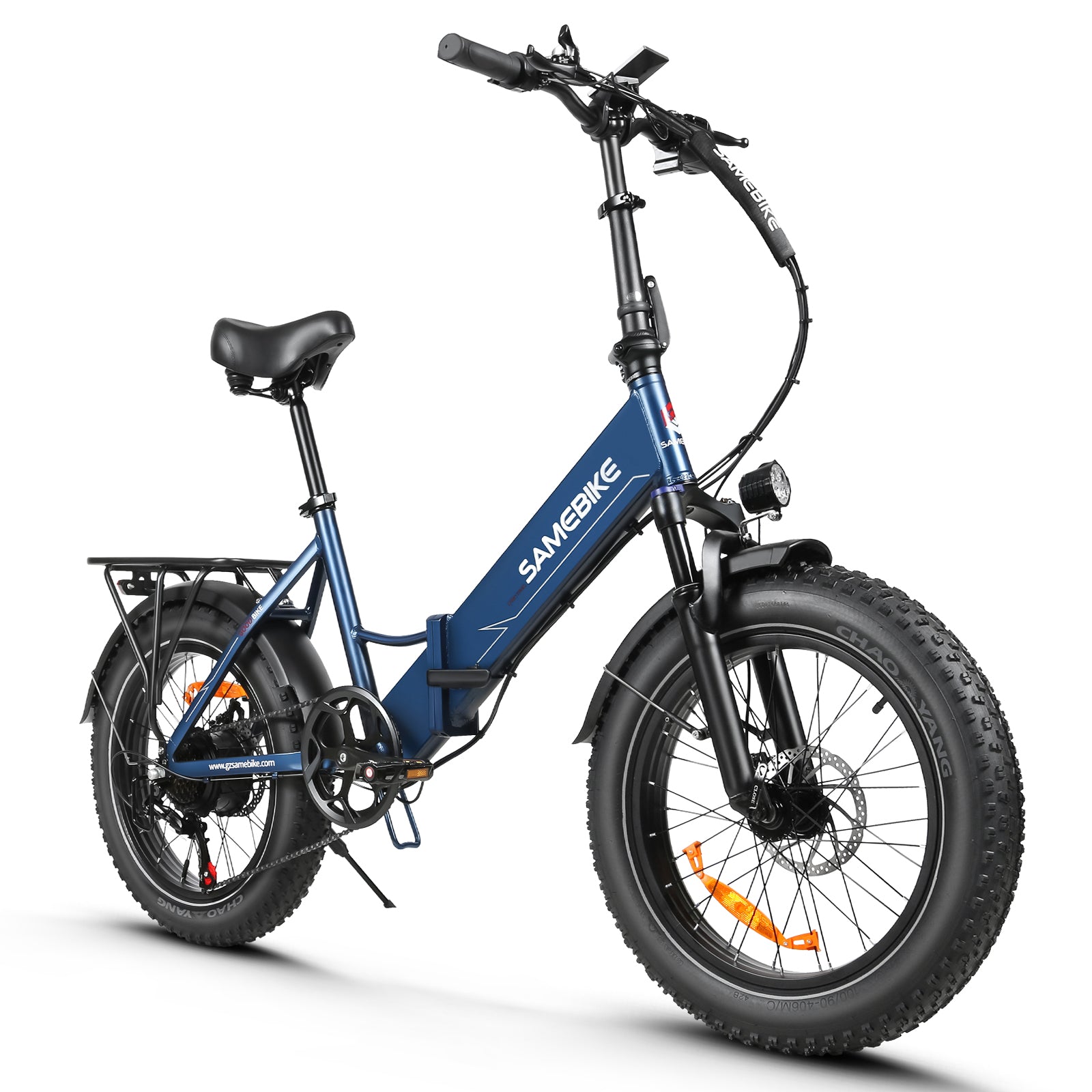 Samebike LOTDM200-II Step-through Folding Bike - Pedal Go