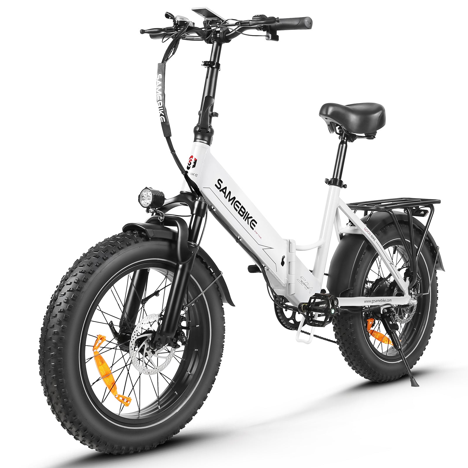 Samebike LOTDM200-II Step-through Folding Bike - Pedal Go