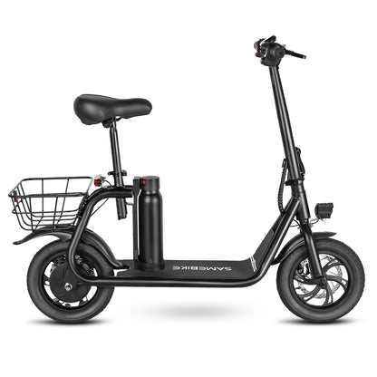 Samebike SM-C01 Electric Scooter with Basket