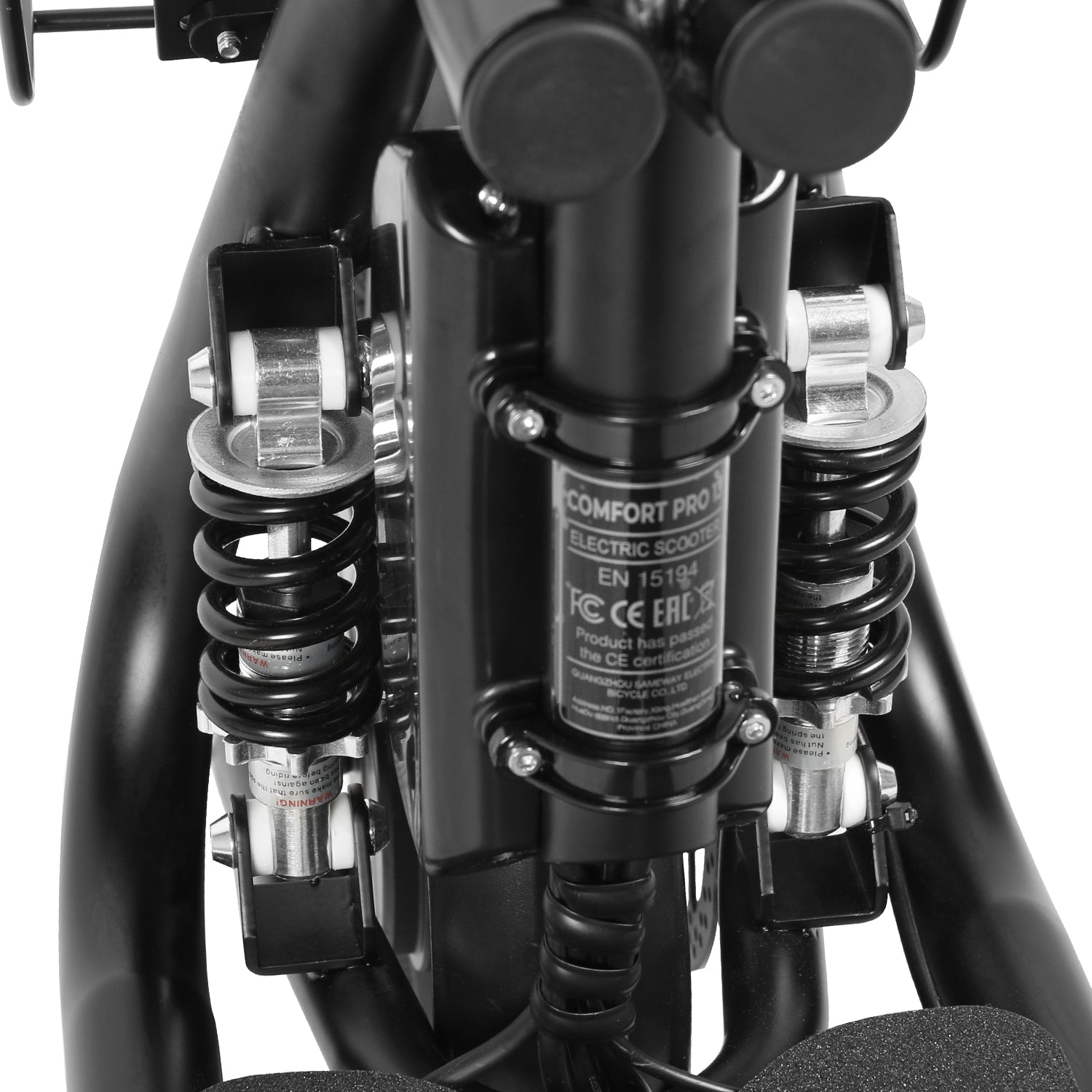 Samebike SM-C02 Electric Scooter with Rear Basket - Pedal Go