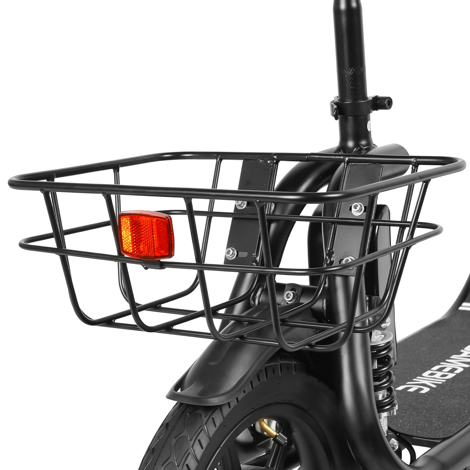 Samebike SM-C02 Electric Scooter with Rear Basket - Pedal Go