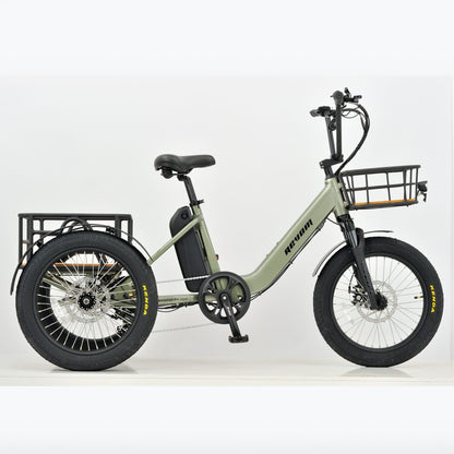 Revom T1 Urban Fat Tyre Electric Tricycle