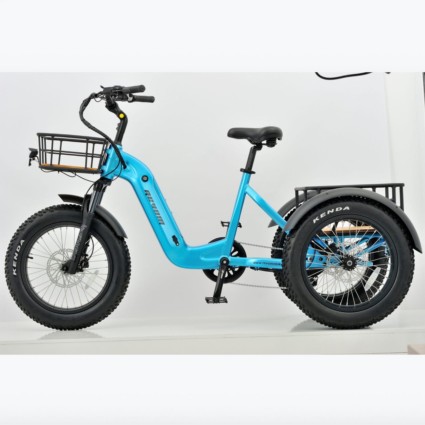 Revom T2 All-Terrain Fat-Tyre Electric Mountain Trike
