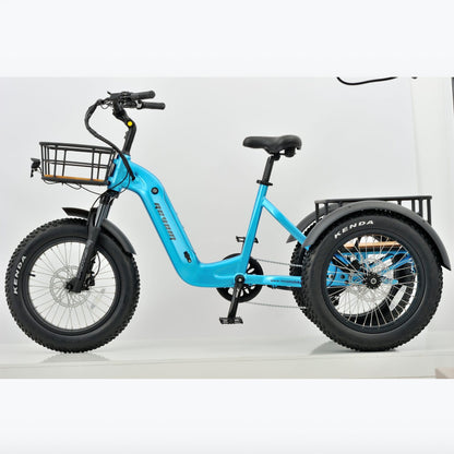 Revom T2 All-Terrain Fat-Tyre Electric Mountain Trike
