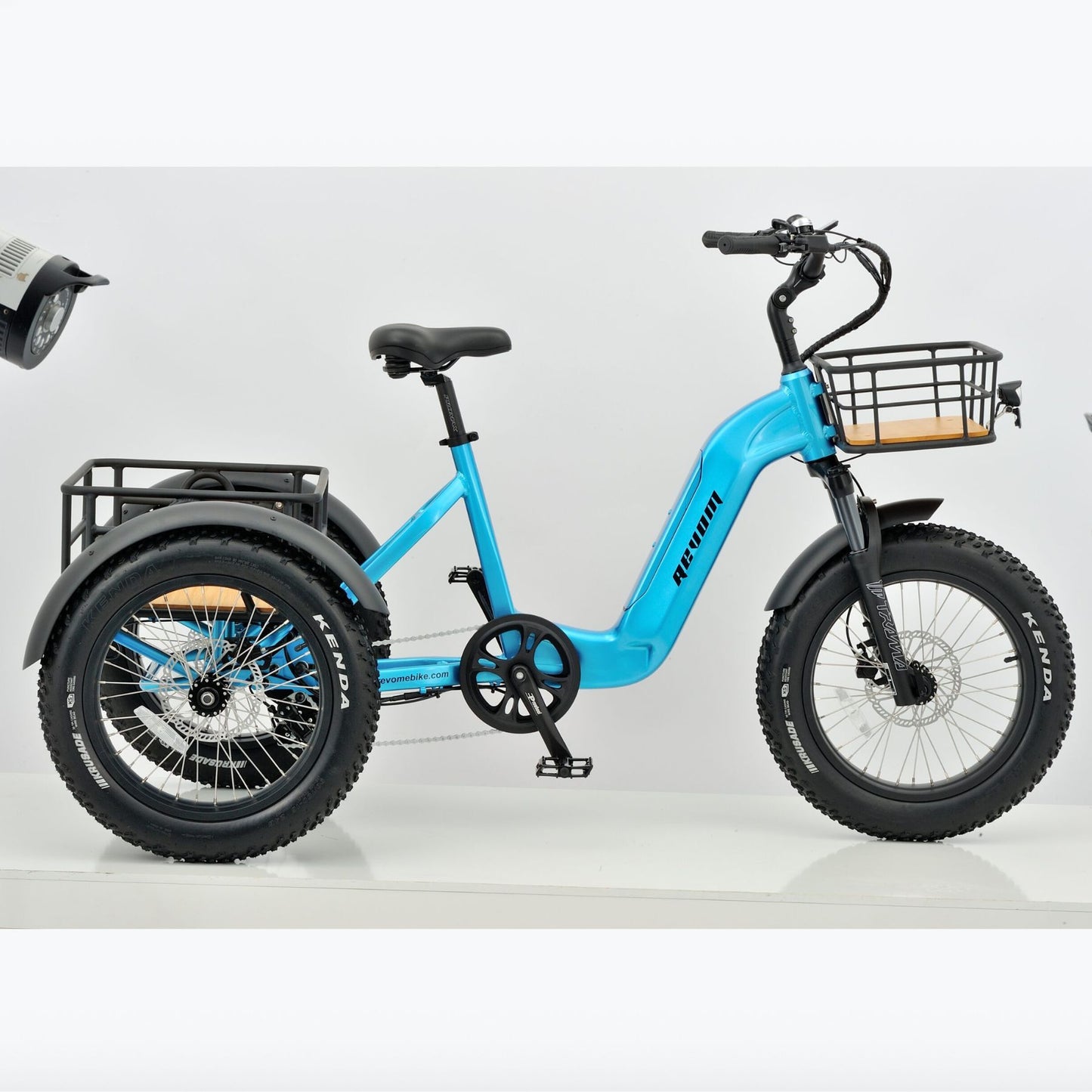 Revom T2 All-Terrain Fat-Tyre Electric Mountain Trike