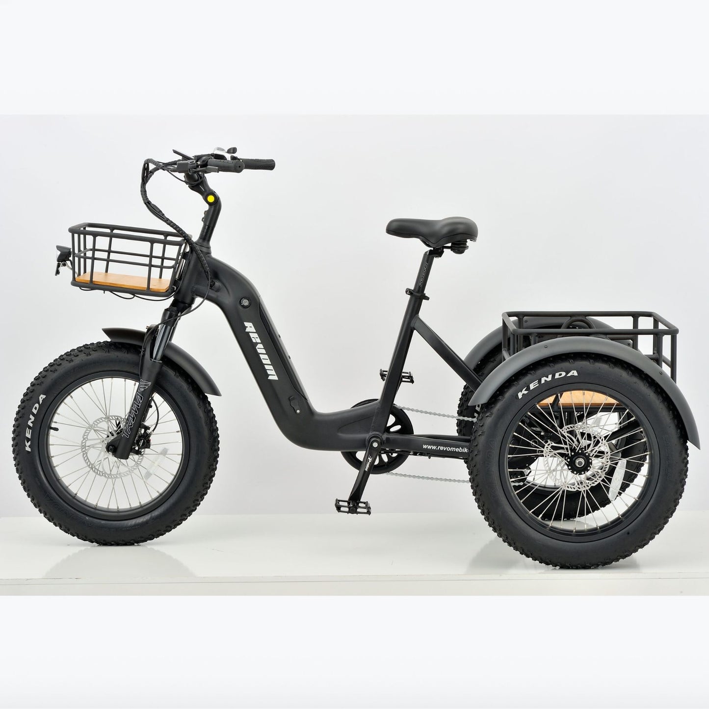 Revom T2 All-Terrain Fat-Tyre Electric Mountain Trike