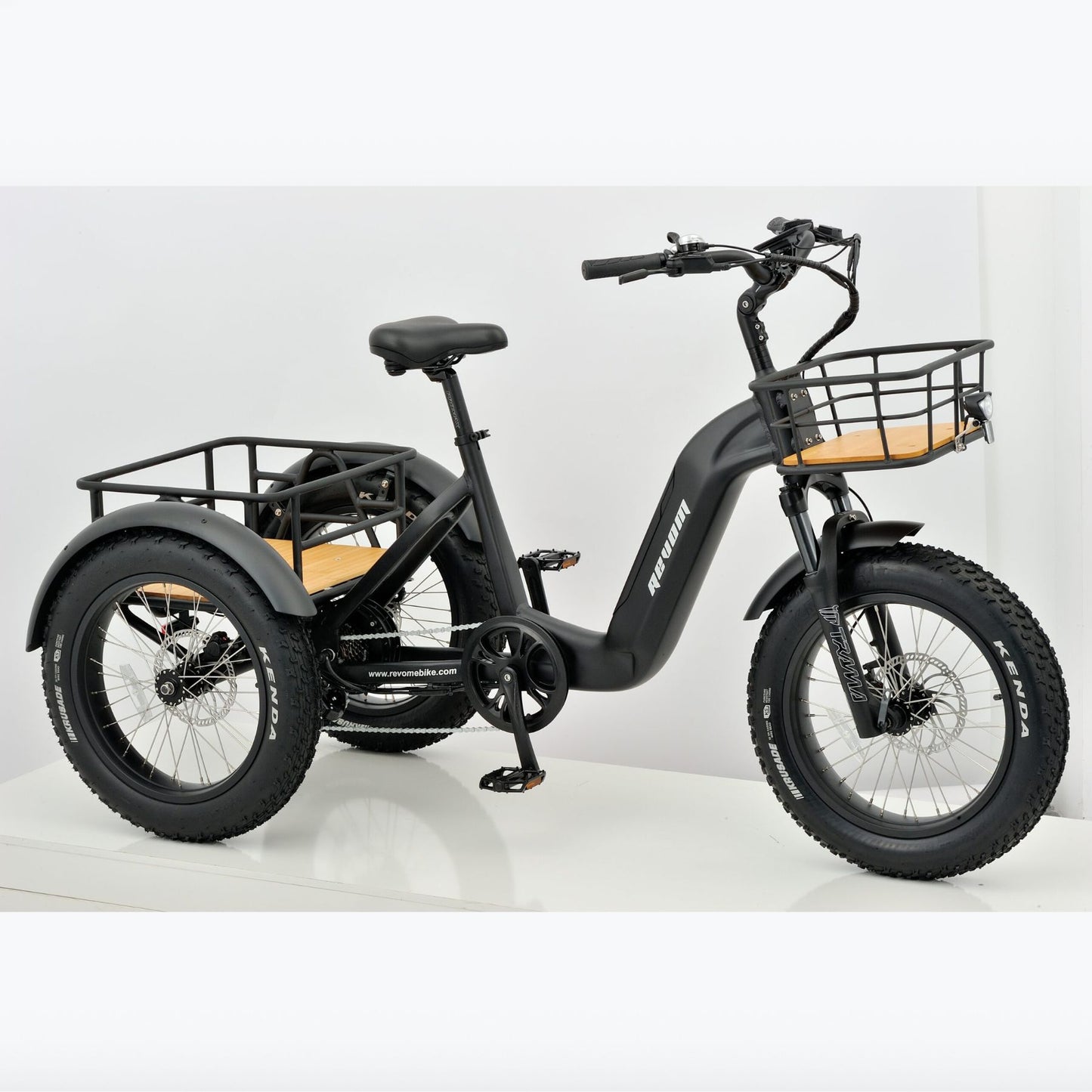 Revom T2 All-Terrain Fat-Tyre Electric Mountain Trike