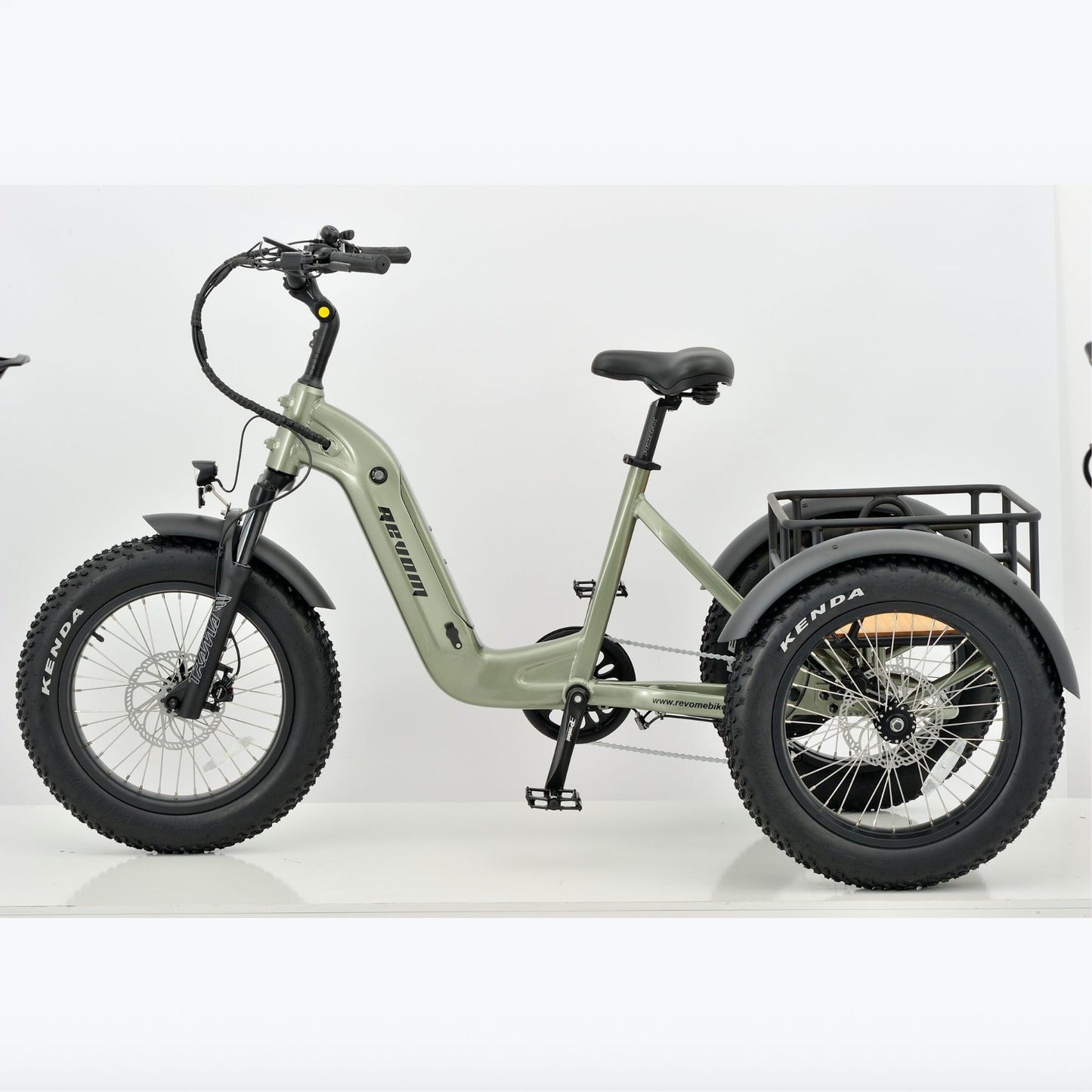 Revom T2 All-Terrain Fat-Tyre Electric Mountain Trike