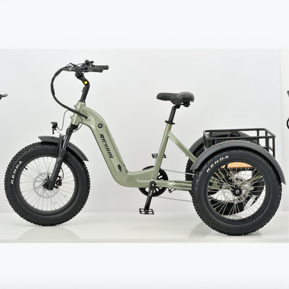Revom T2 All-Terrain Fat-Tyre Electric Mountain Trike