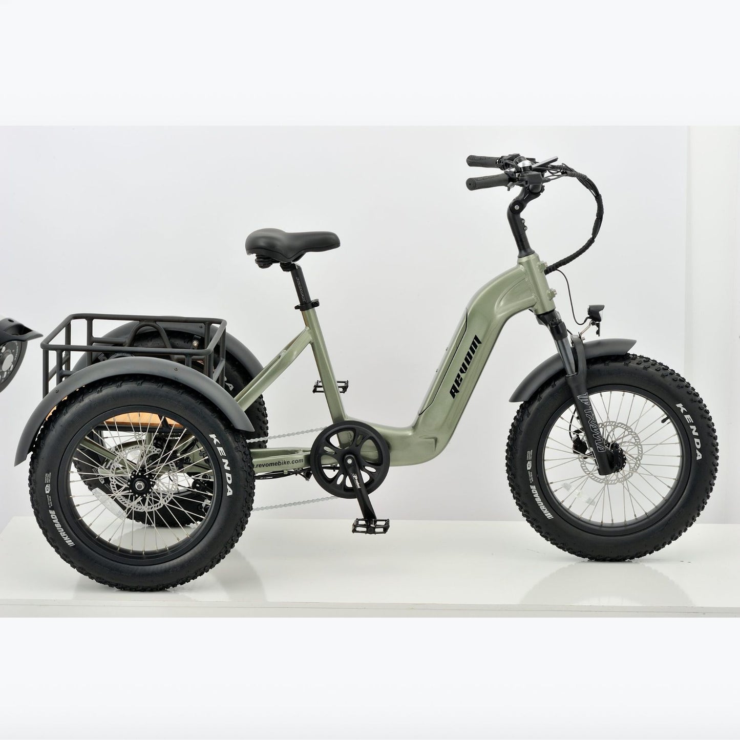 Revom T2 All-Terrain Fat-Tyre Electric Mountain Trike