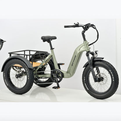 Revom T2 All-Terrain Fat-Tyre Electric Mountain Trike