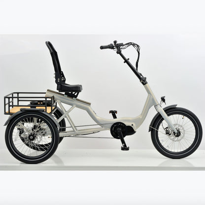 Revom T4 Semi Recumbent Electric Tricycle