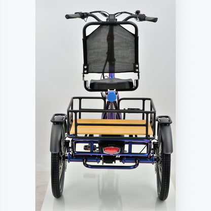 Revom T4 Semi Recumbent Electric Tricycle