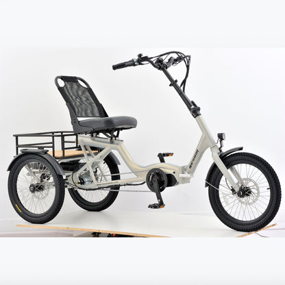 Revom T4 Semi Recumbent Electric Tricycle