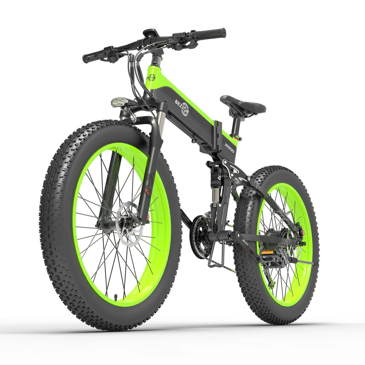 Bezior X1500 Electric Mountain Folding Bike
