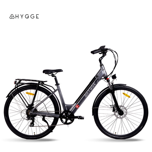 Hygge Aarhus Step Urban E-Bike - Graphite Grey