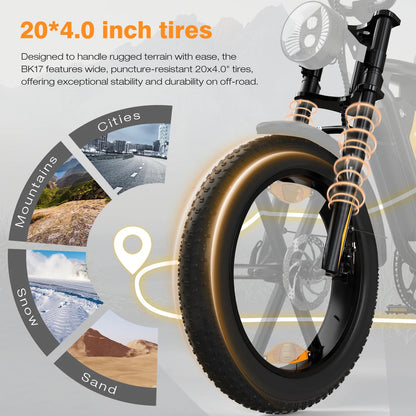 Hitway BK17 Dual Battery Electric Bike