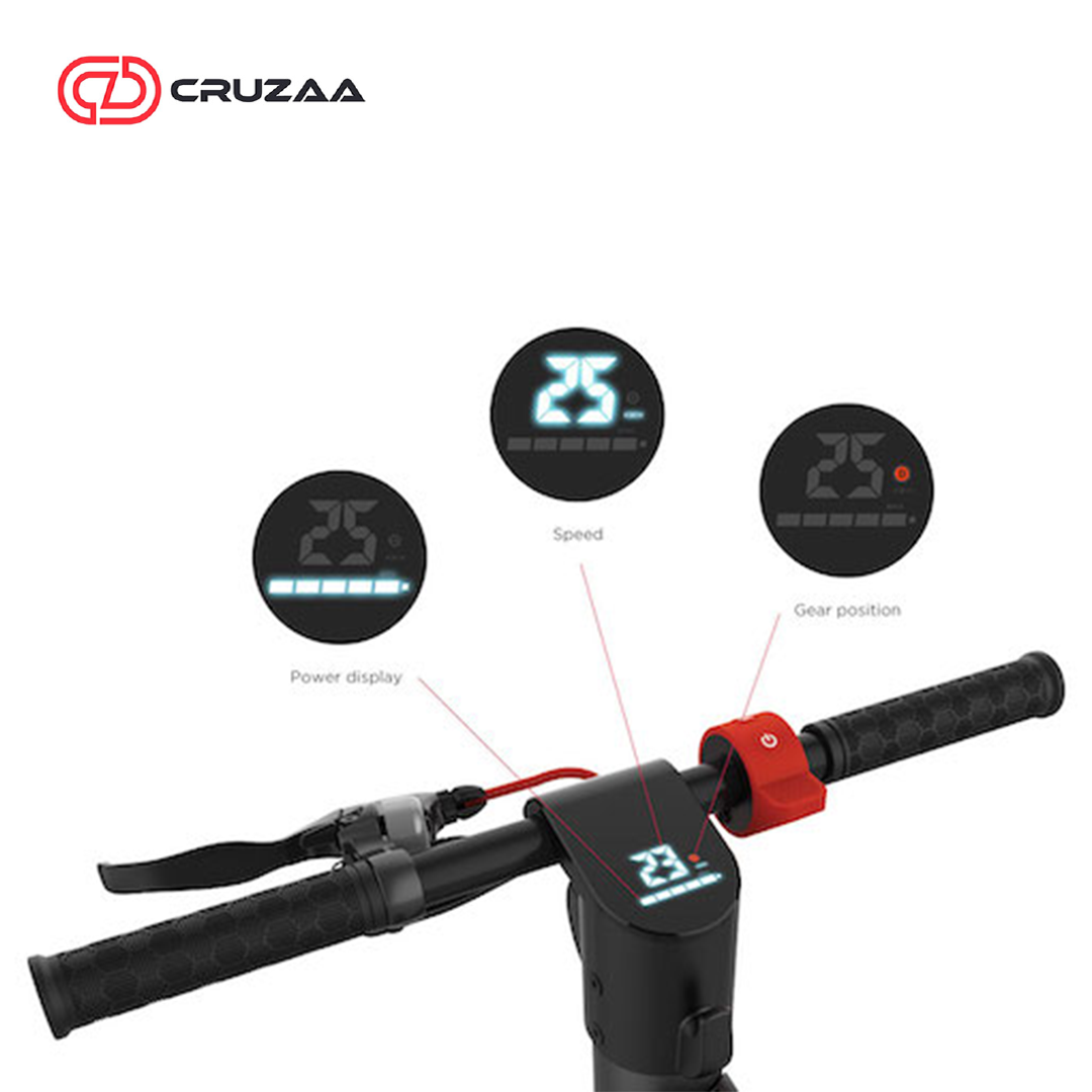 Cruzaa Commuta - Scooter - Carbon black