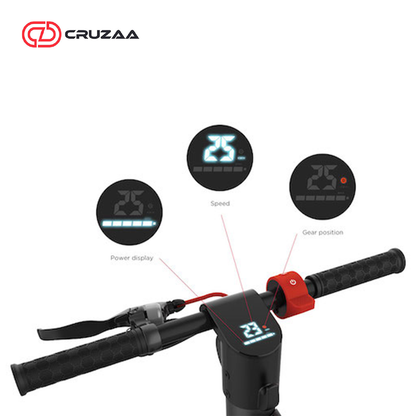 Cruzaa Commuta - Scooter - Carbon black